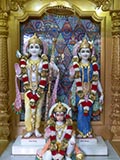 Shri Sita-Ram Bhagwan and Shri Haumanji